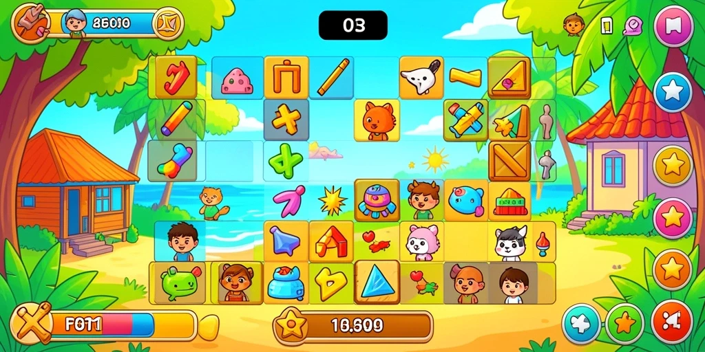 d06 - Karakter utama dalam aksi seru di level yang menantang.